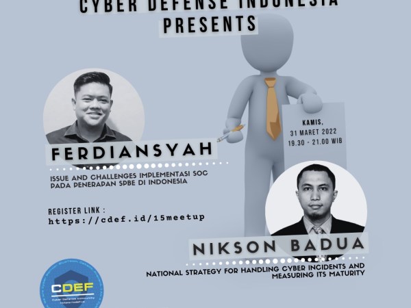 15th Cyber Defense Indonesia Community Meetup