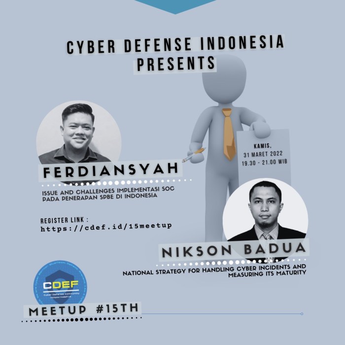 15th Cyber Defense Indonesia Community Meetup