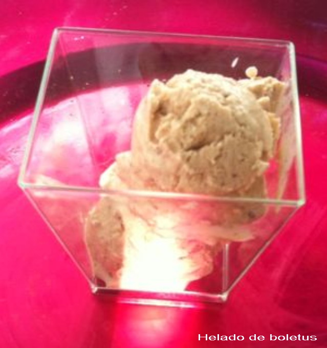 HELADO DE BOLETUS