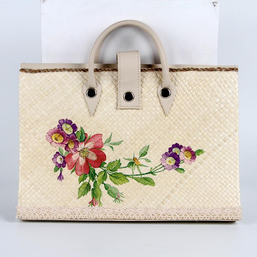 Cara membuat tas anyam berkualitas . 5 Kreasi Tas Decoupage Pandan Yang Buat Penampilan Makin Kece