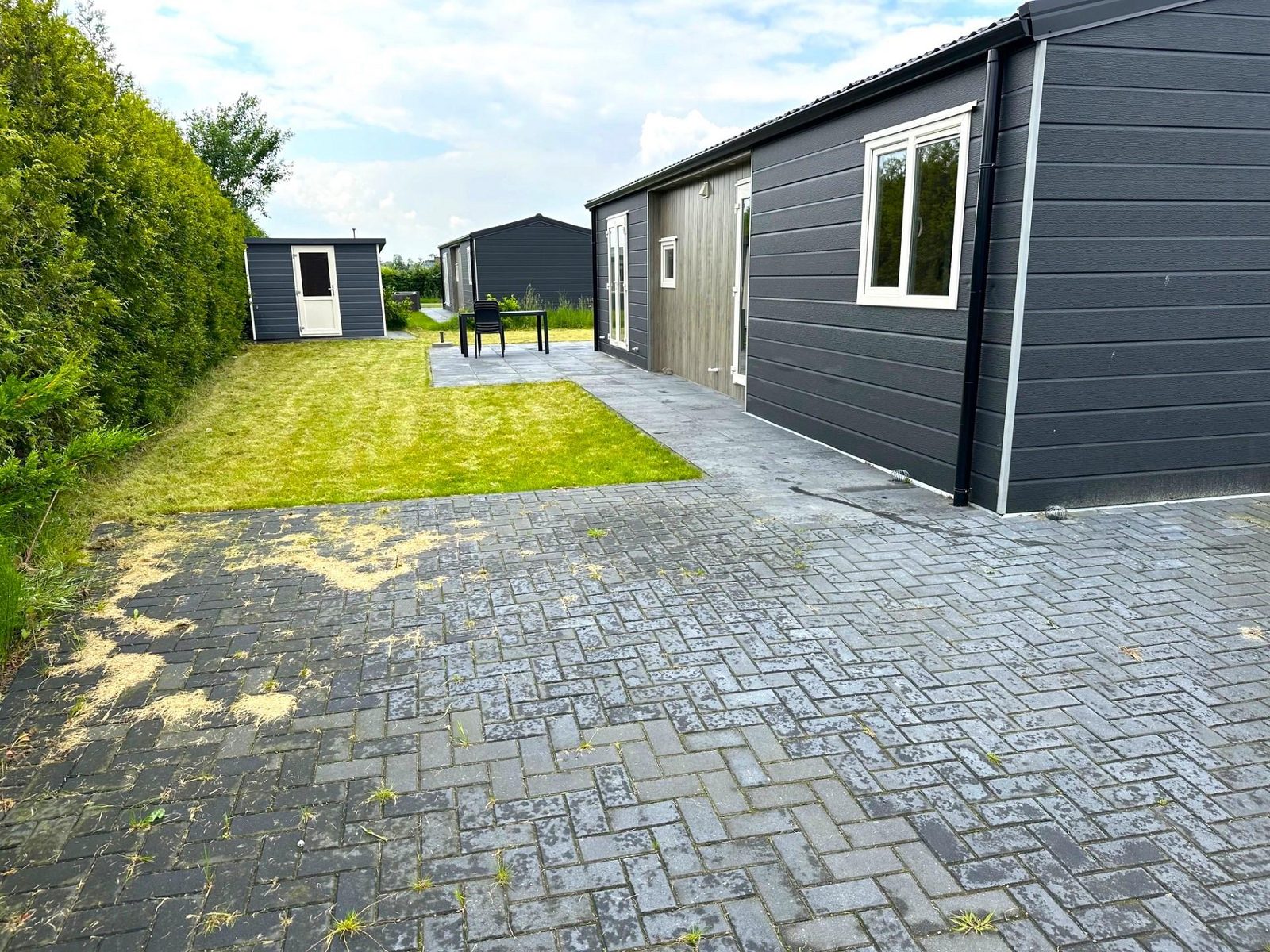 Eigen terras en tuin