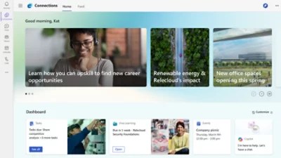 Microsoft Viva Connections - Download Incredible Dark Image | 4K
