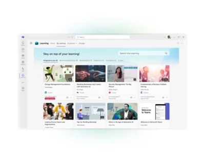 Microsoft Viva Learning Microsoft Adoption - Minimal Image Collection - Full HD Quality