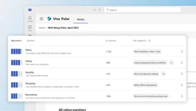 Microsoft Pulse - Modern Dark Design - Desktop