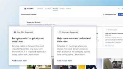 Microsoft Viva Glint Employee Engagement