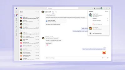 Microsoftteams Technology Enterprise Telecommunications - Ultra HD Ocean Patterns for Desktop