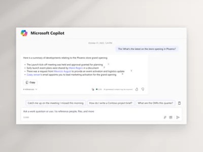 Try Microsoft 365 Copilot Chat Microsoft 365 - High Quality Abstract Design - HD
