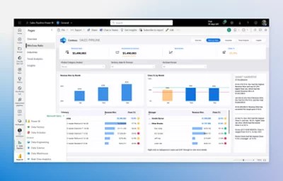 Power Bi Providers - Beautiful Light Background - High Resolution