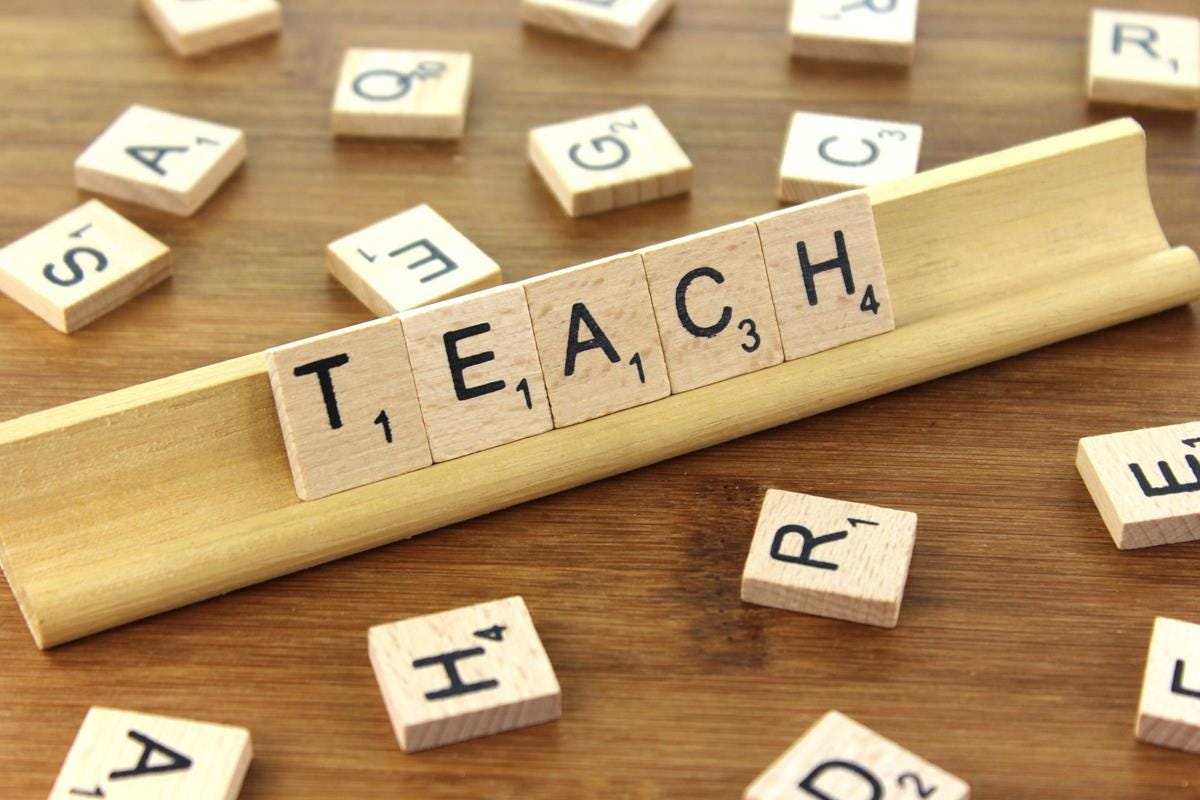 Why i teach