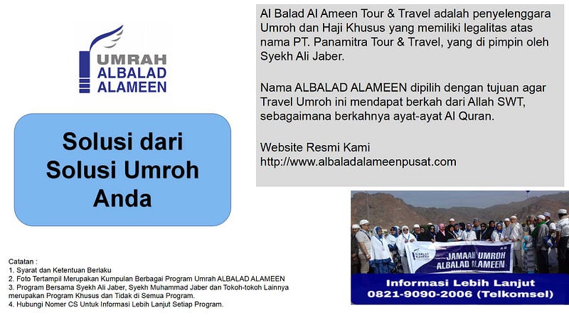 Bagaimana teknis pembayaran pendaftaran haji onh plus. Harga Haji Plus Al Amin Inspirasi Muslim