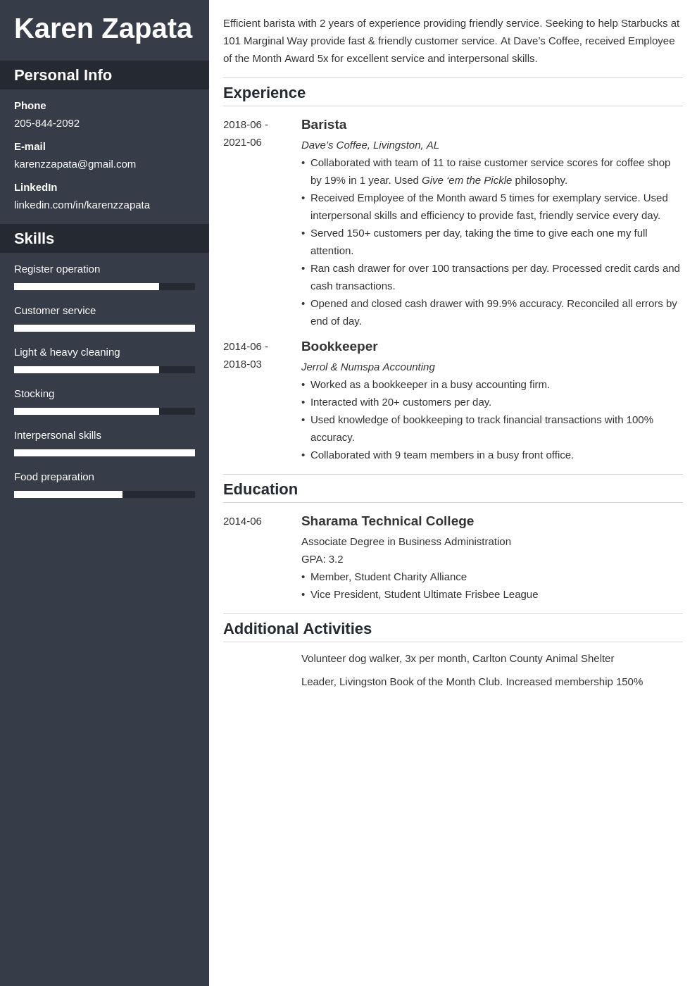 By rich hein senior managing editor,. Starbucks Resume: Examples and Guide 10+ Tips