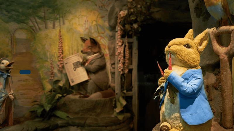 Peter Rabbit Easter Egg Hunt Beatrix Potter The Bookshop - Download High Quality Abstract Art | 8K