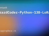 Yeontaek Wizardcoder Python 13b Lora Hugging Face