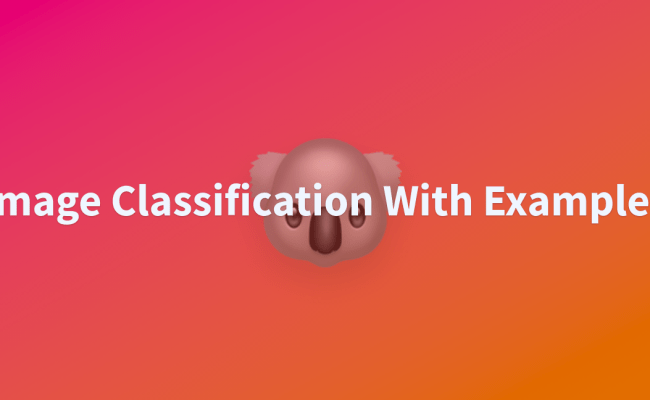 Image Classification With Examples - A Hugging Face Space By Giuliano
