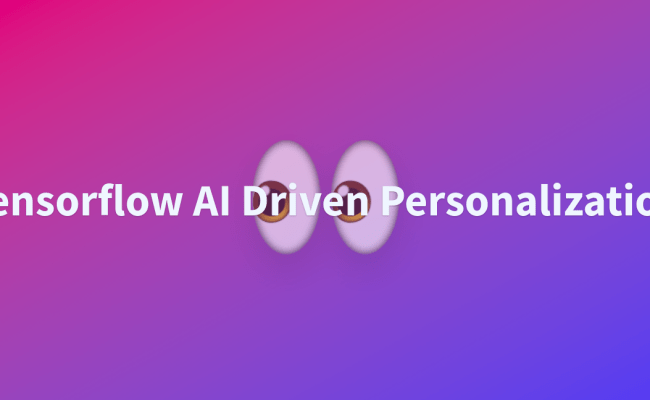Tensorflow AI Driven Personalization - A Hugging Face Space By Awacke1