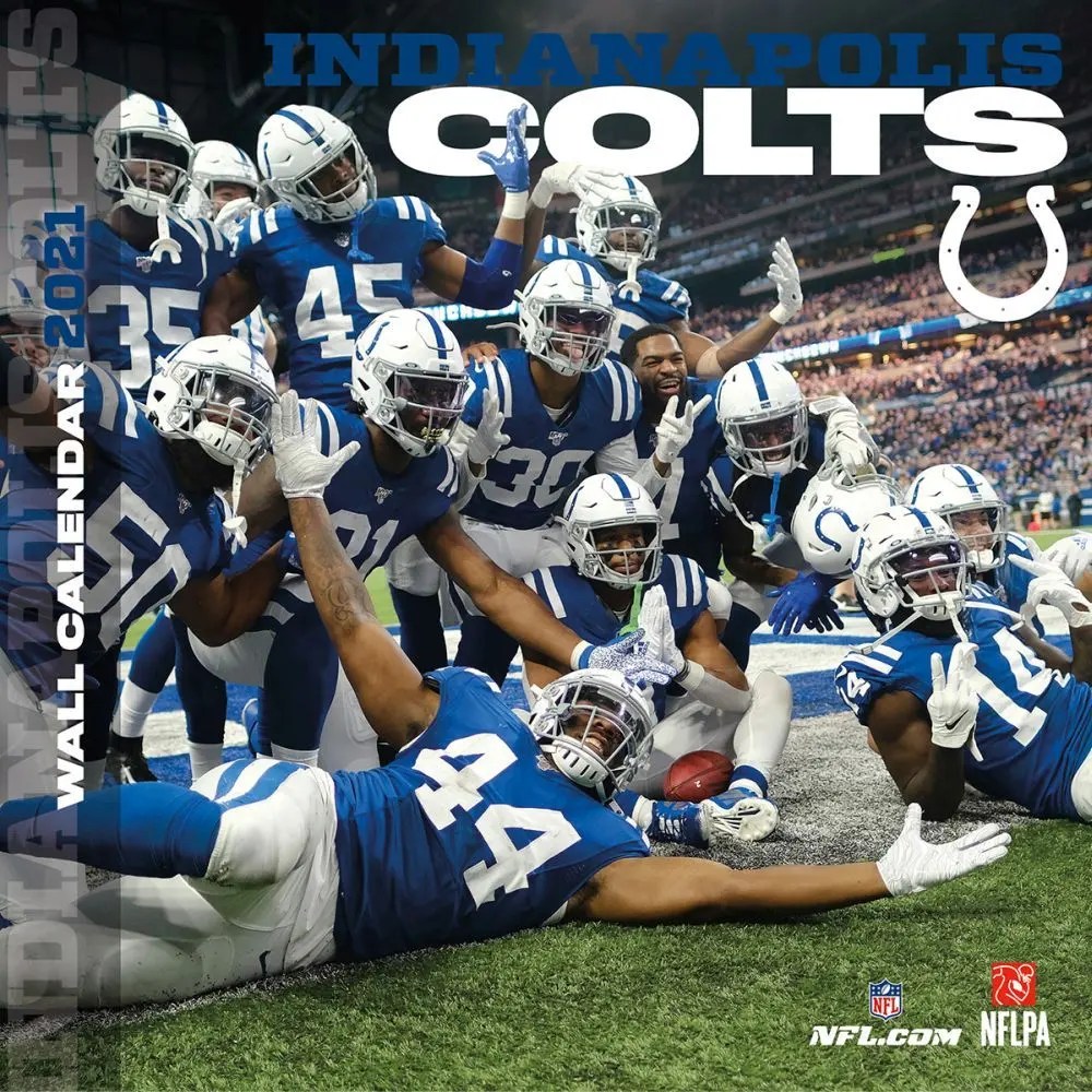 Indianapolis Colts 2021 Mini Wall Calendar Calendars 