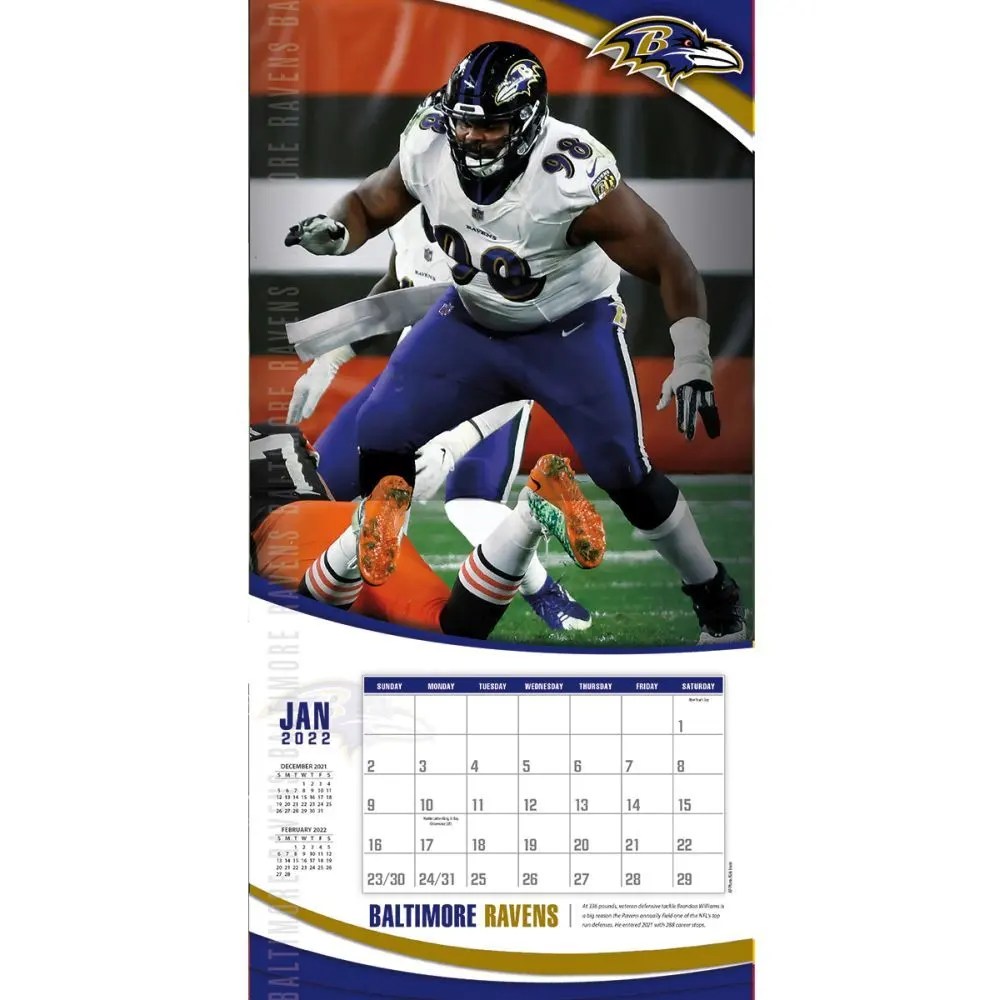 Baltimore Ravens Desk Calendar Calendars What Ourlads Scouting Services said about RASHOD BATEMAN before he made the Baltimore Ravens Depth Chart.