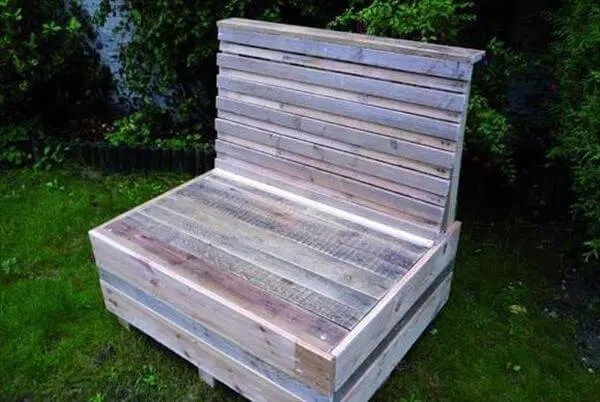 Diy Modern And Chic Pallet Chair Ideas 101 Pallets