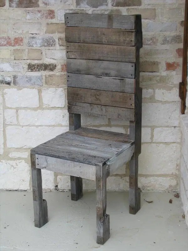 Diy Pallet Chair Design Ideas 101 Pallets