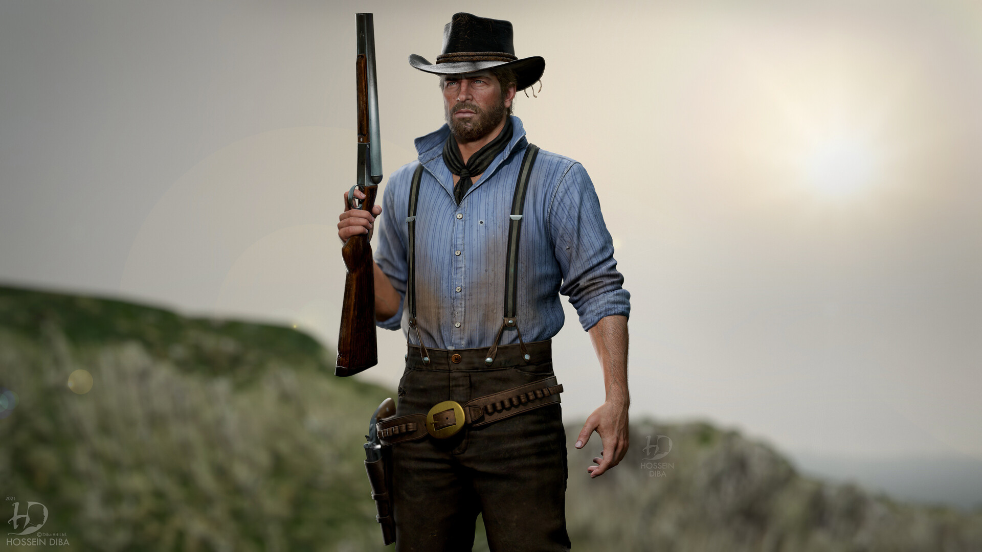 Discover more posts about arthur morgan art. Next Gen Arthur Morgan From Red Dead Redemption 2 By Hossein Diba