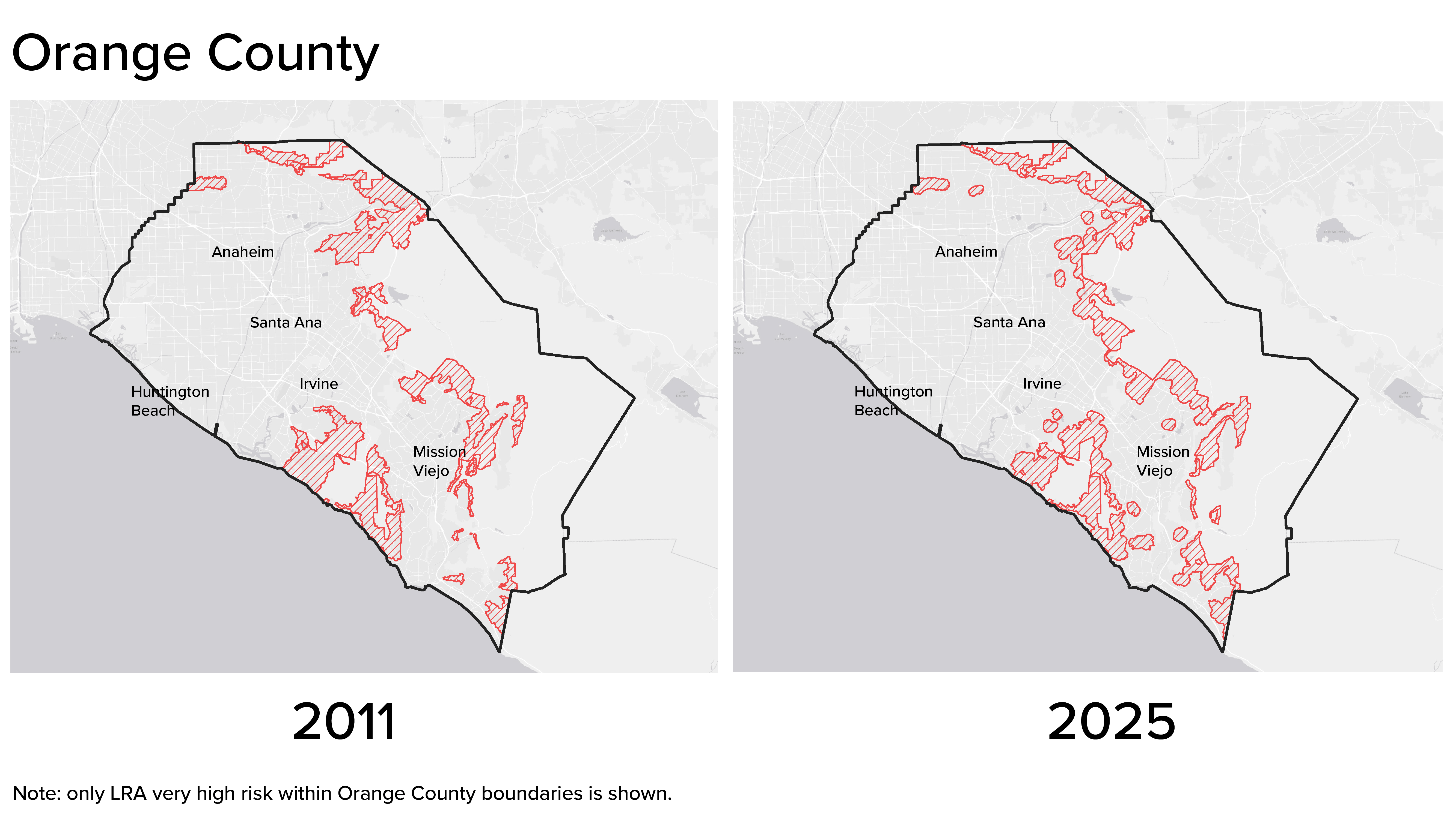 Orange County Map Orange County Board Of Supervisors 16080461 Oc County Fire Risk1 01 