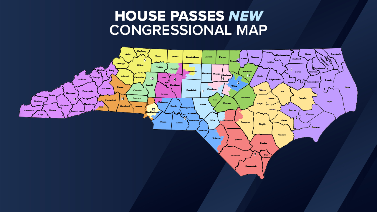 New NC Map Becomes Law Expected To Gain Republicans 18058474 NewMap 