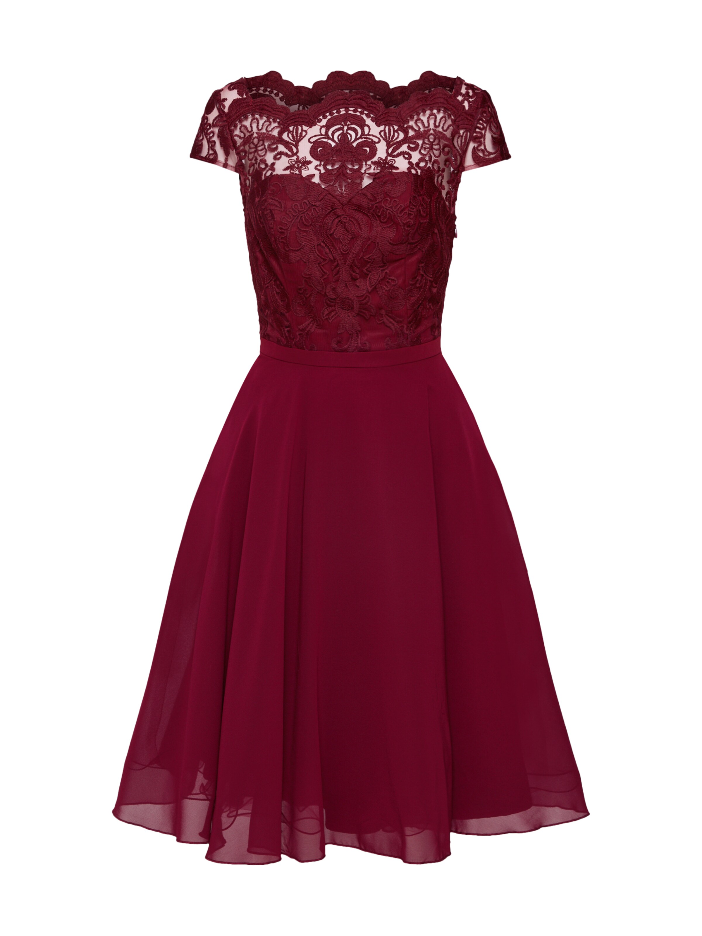 Chi Chi London Kleid Chi Chi Sani Dress In Burgunder About You