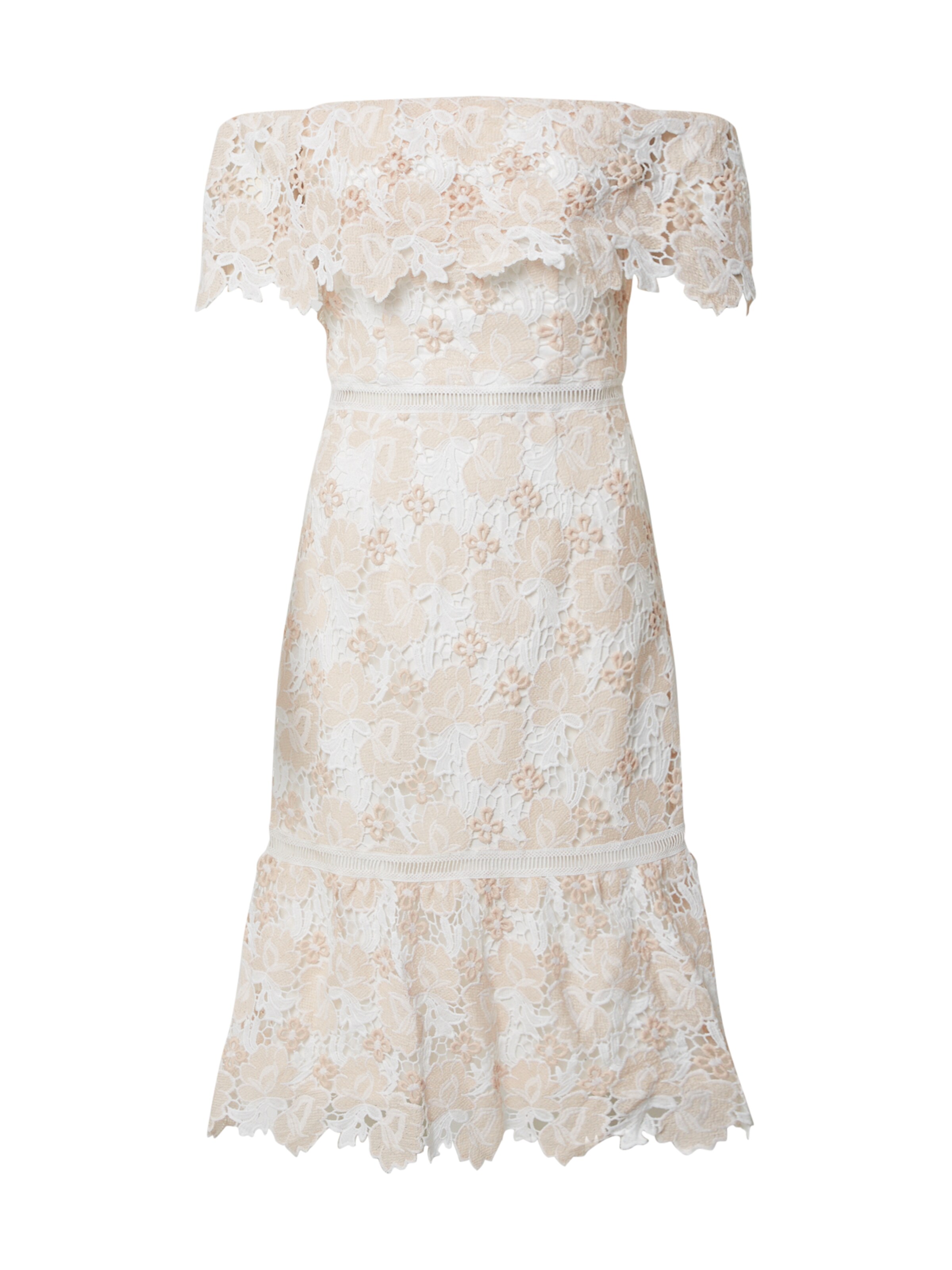 Chi Chi London Kleid Chi Chi Remie In Beige About You