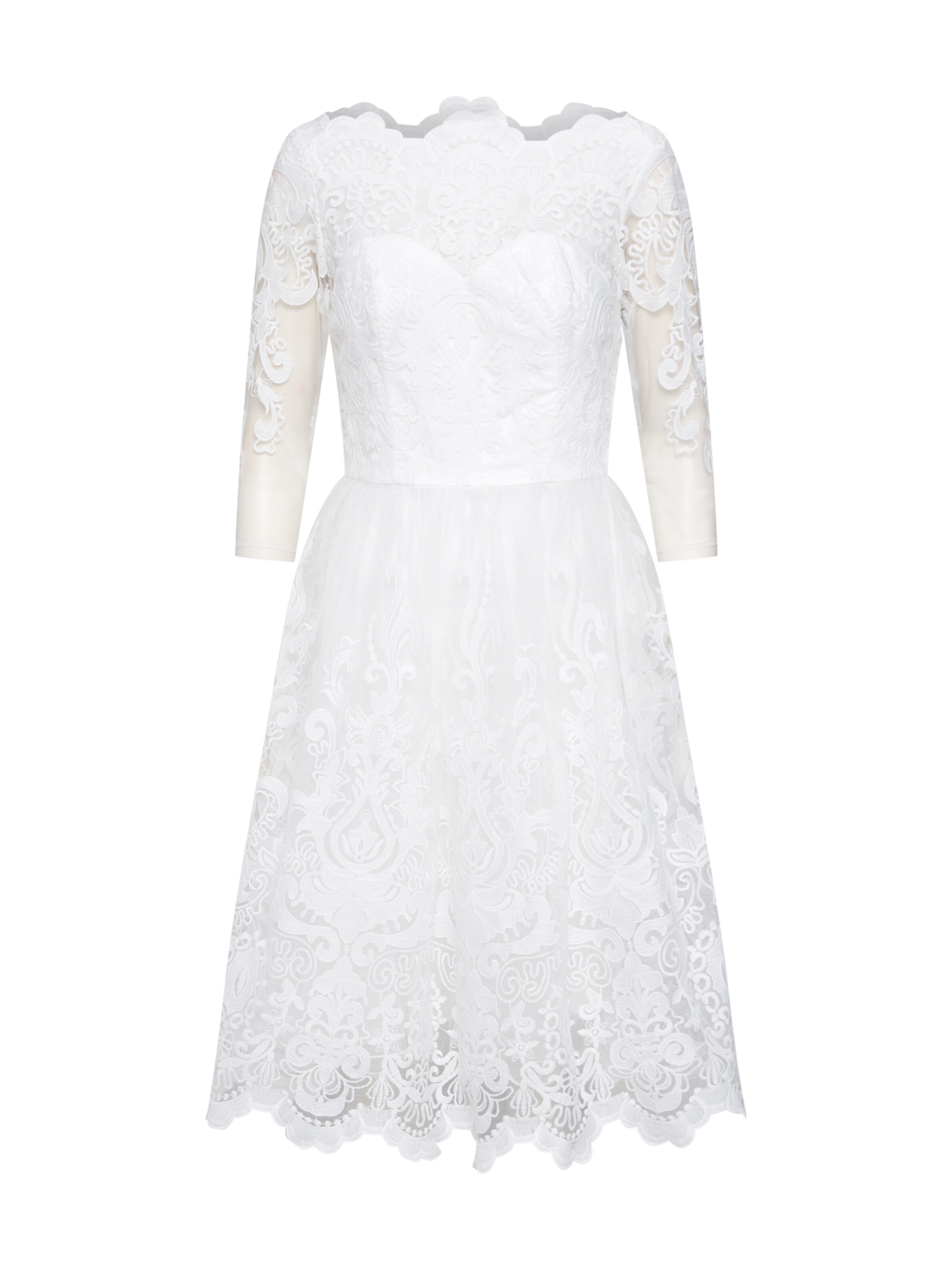 Chi Chi London Kleid Chi Chi Flora In Weiss About You