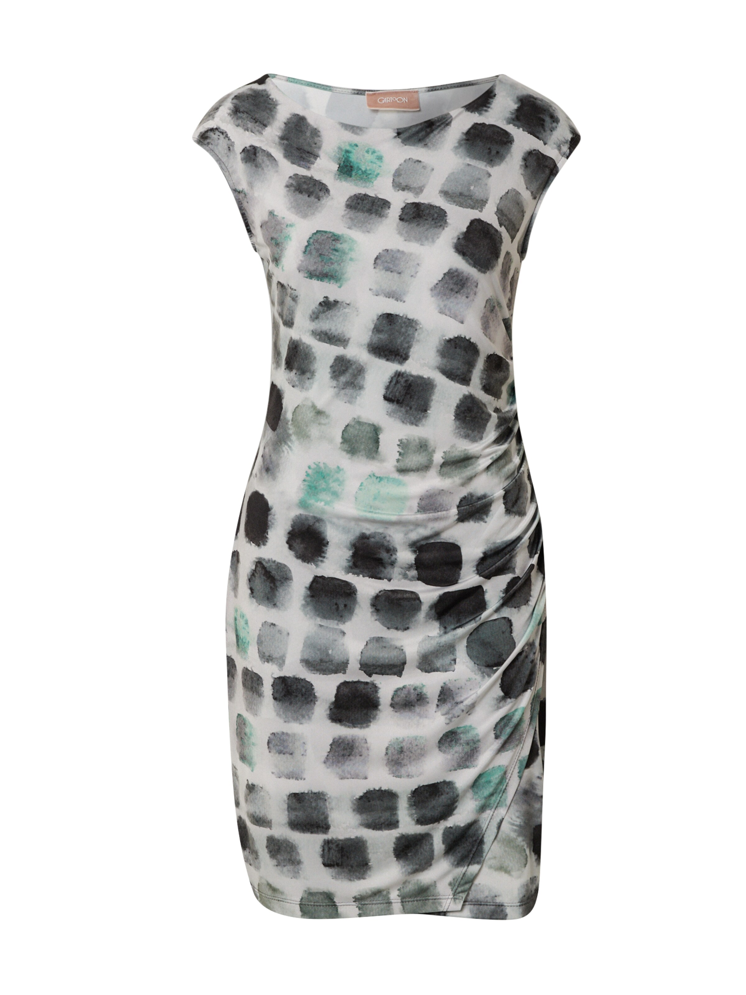 Cartoon Kleid In Beige Grau Dunkelgrun About You