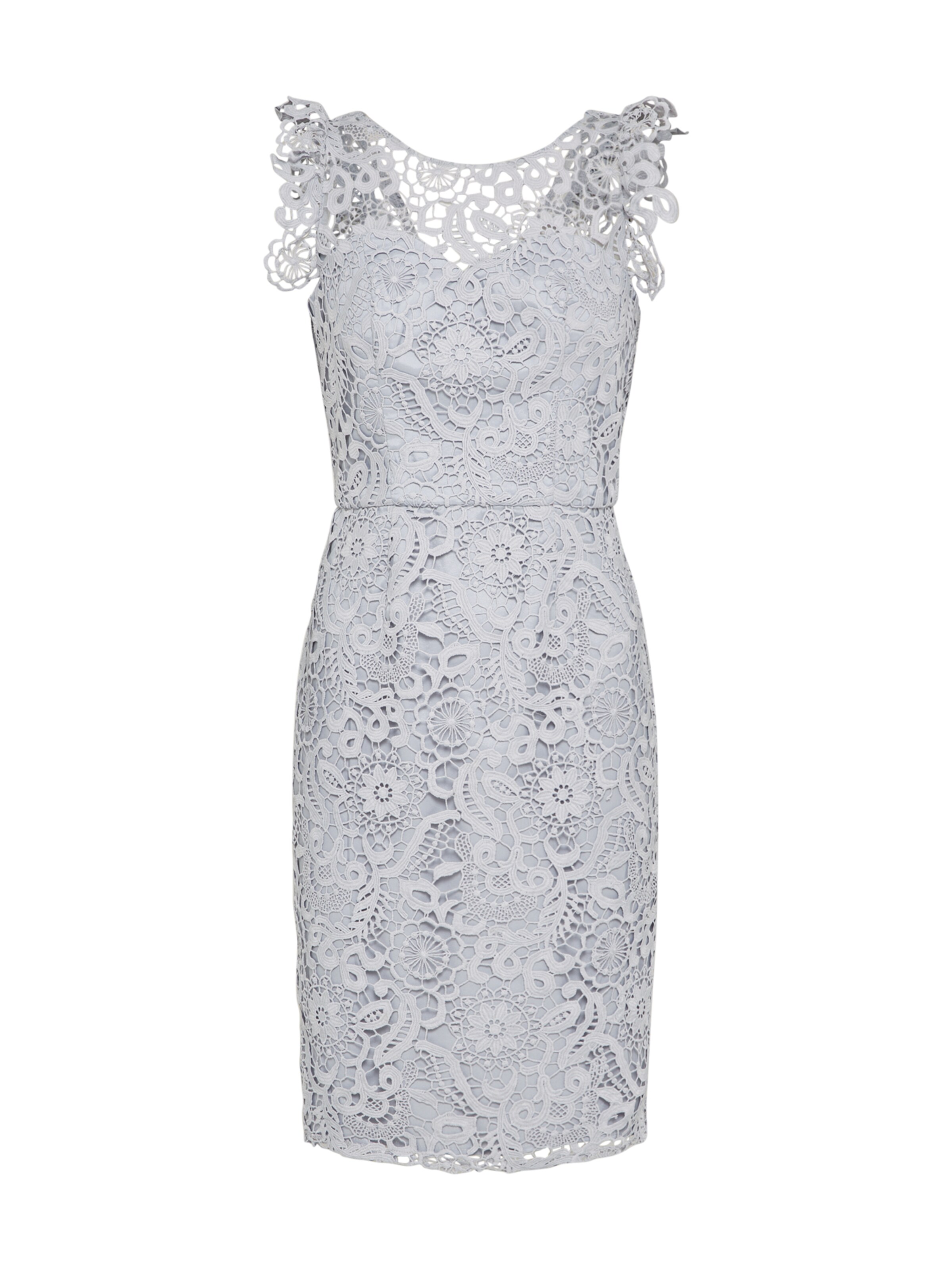 Chi Chi London Kleid Chi Chi Remie In Beige Weiss About You