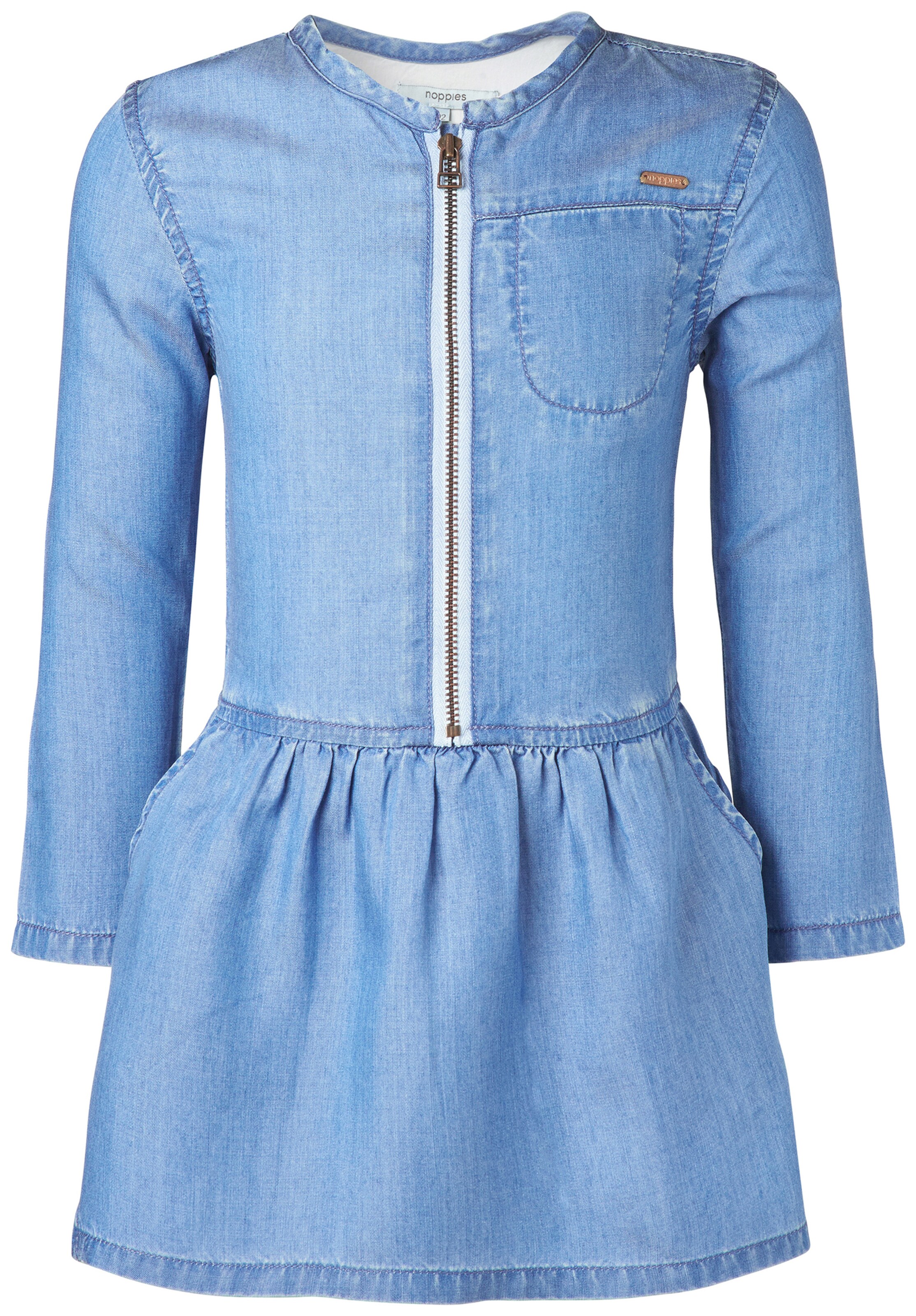 Noppies Kleid Lubeck In Blau Hellblau About You