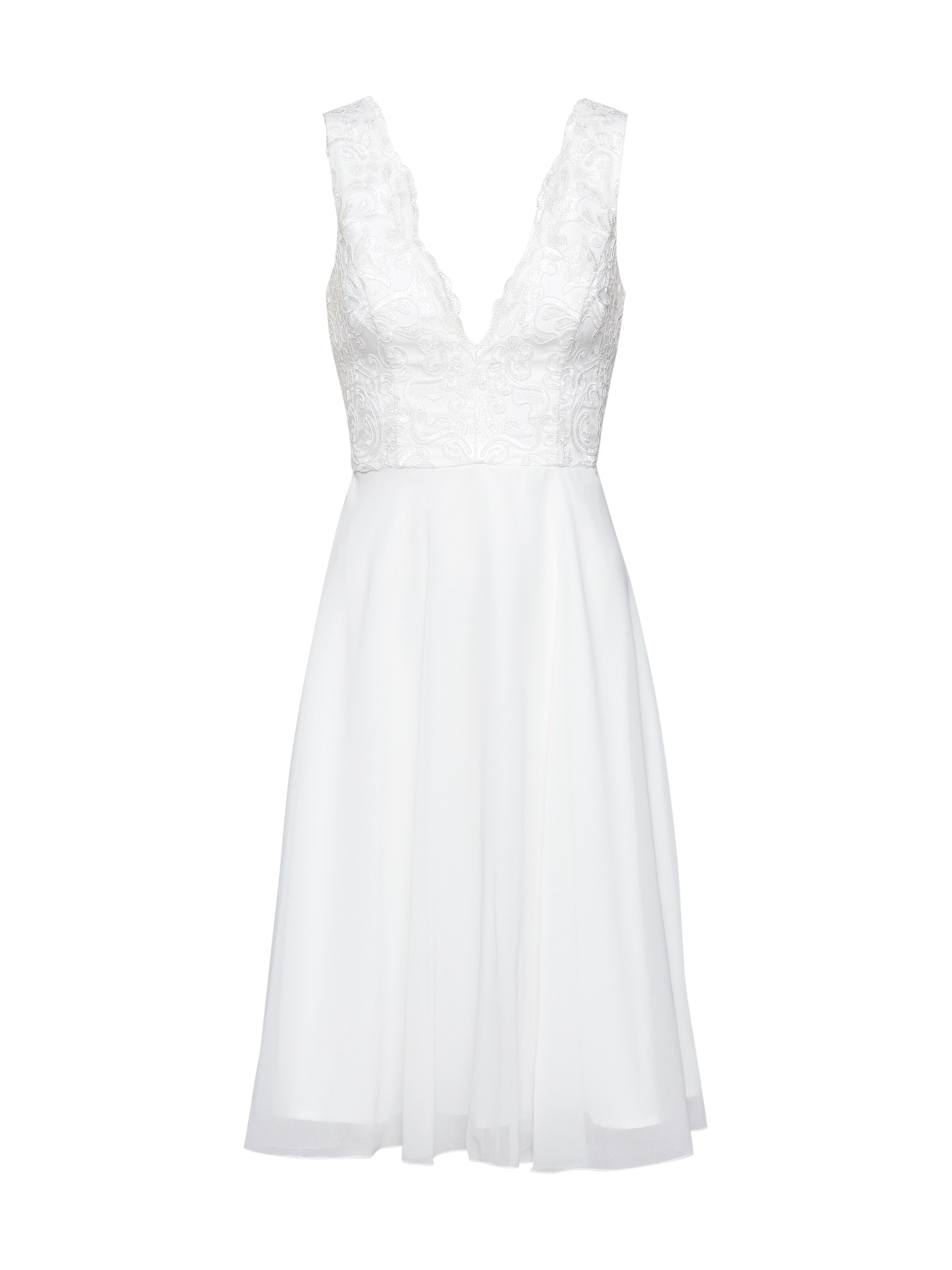 Chi Chi London Kleid Chi Chi Hettie Midi Dress In Weiss About You