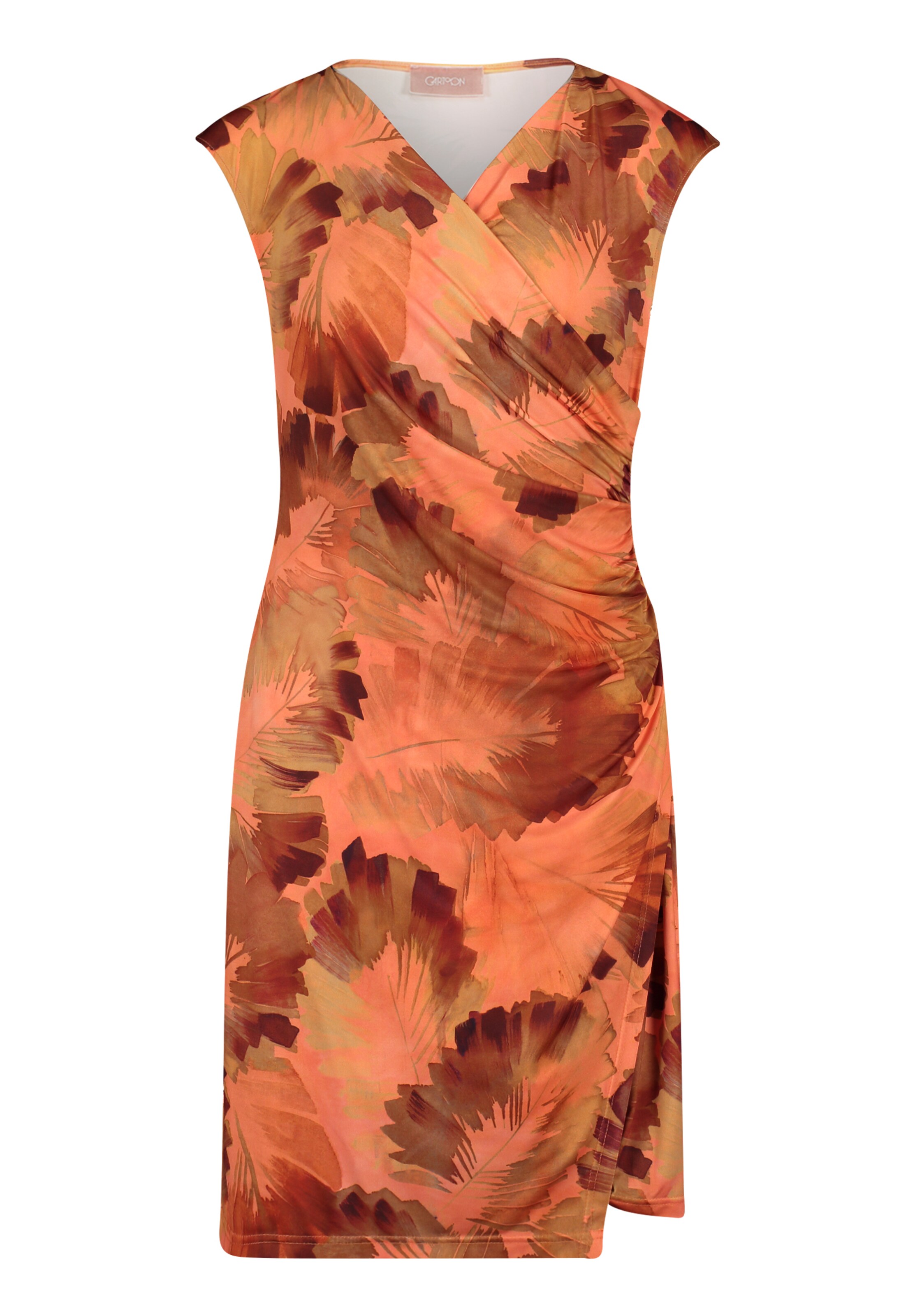 Cartoon Kleid In Braun Orange About You