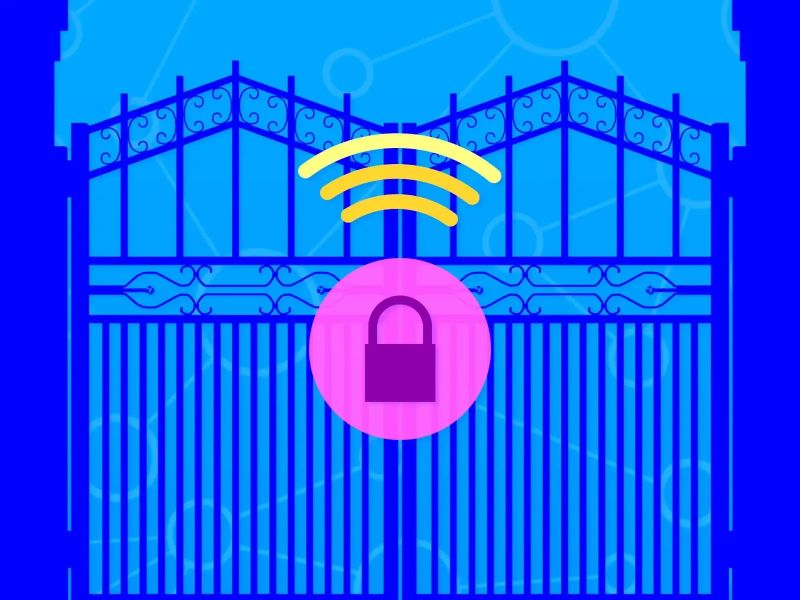 Ai Powered Access Control Systems For Smart Buildings - Incredible Dark Background - 4K