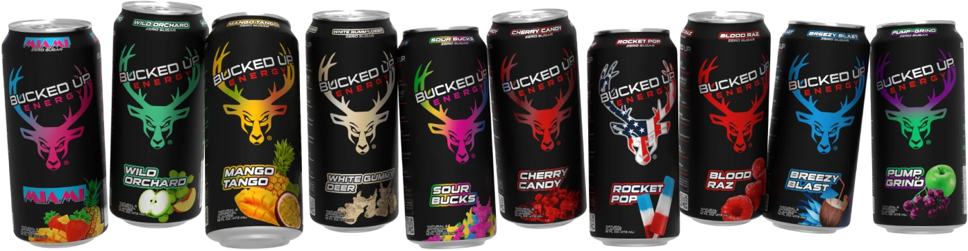 Bucked Up Energy Drink Flavors