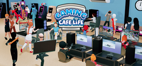 Gaming Cafe Life Steam Charts Steambase Header 