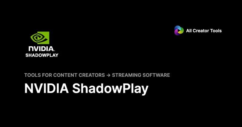 Shadowplay Nvidia - HD Abstract Photos for Desktop