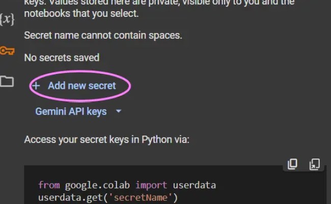 Securing Your API Keys In Google Colab - Codesanitize