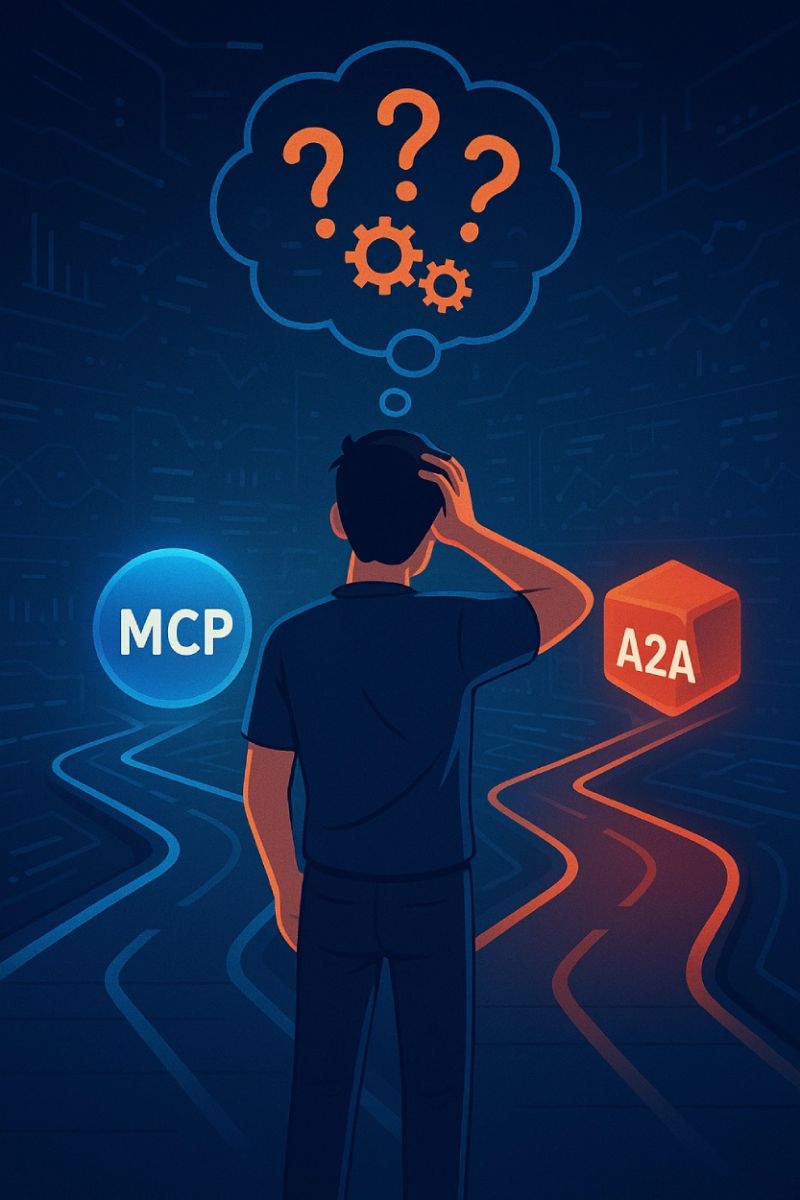 A2a Vs Mcp How Are They Different Analytics Vidhya - Dark Image Collection - Ultra HD Quality