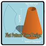 Download Flat Pattern Cone For Pc Windows Computer - Download Classic Dark Image | Retina