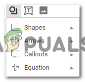 нарисовать границу в гугл таблицах