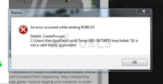 How To Fix The Roblox Won T Install Issue On Windows Appuals Com Roblox Wont Install 