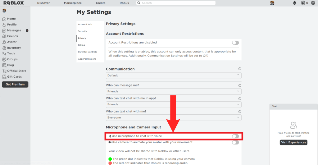 How To Get Voice Chat In Roblox Step By Step Pictures Rob7 1024x531 