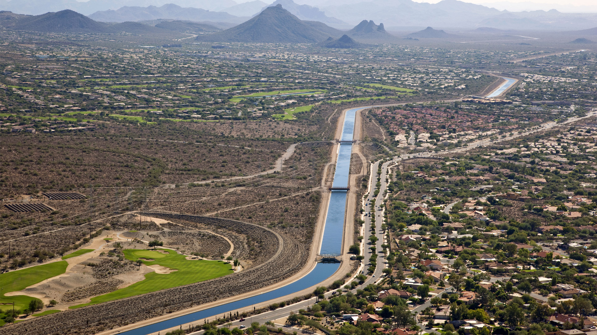 Map Of Arizona Cap Canal 