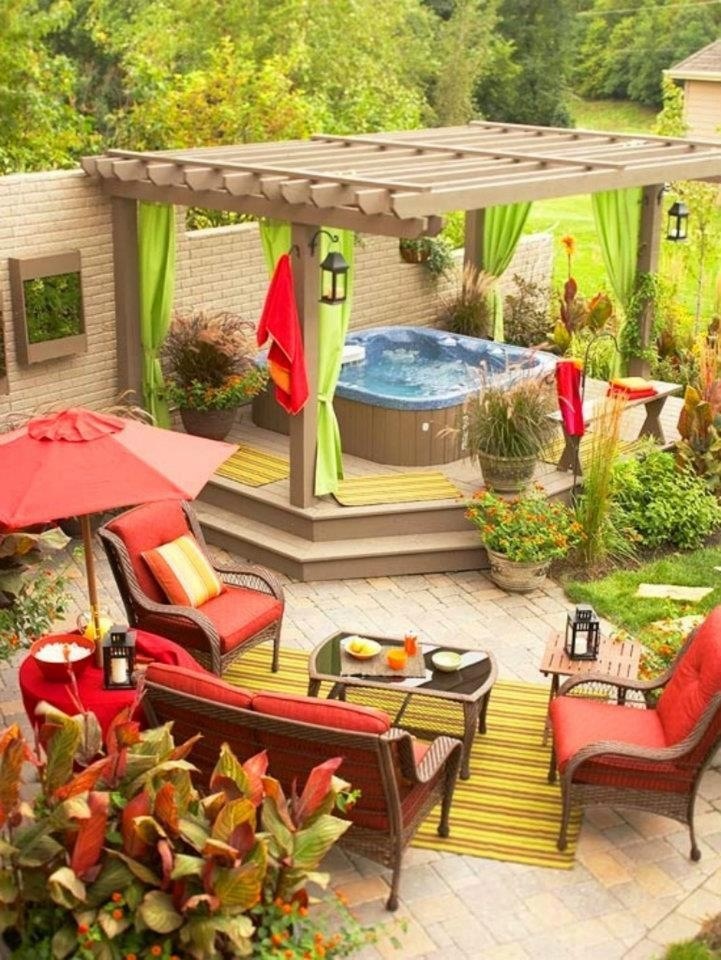 And they're really versatile too. 23 Small Backyard Ideas How to Make Them Look Spacious and