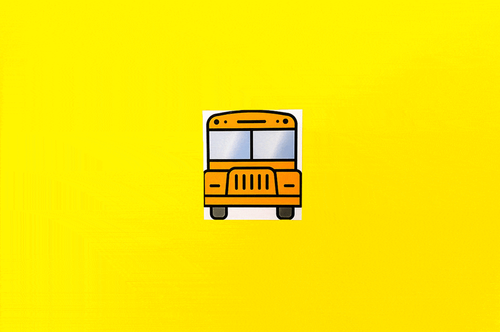 Freebie A Paper School Bus Photo Book Kids Craft Barley Birch