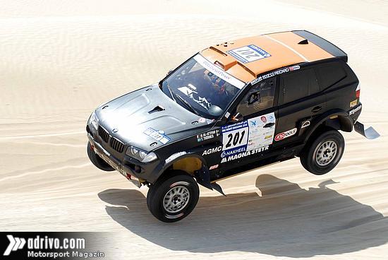Bmw x3 geheimfavorit bei rallye dakar 2009