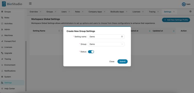 Biostudio Documentation Groups - Best Nature Designs in Mobile
