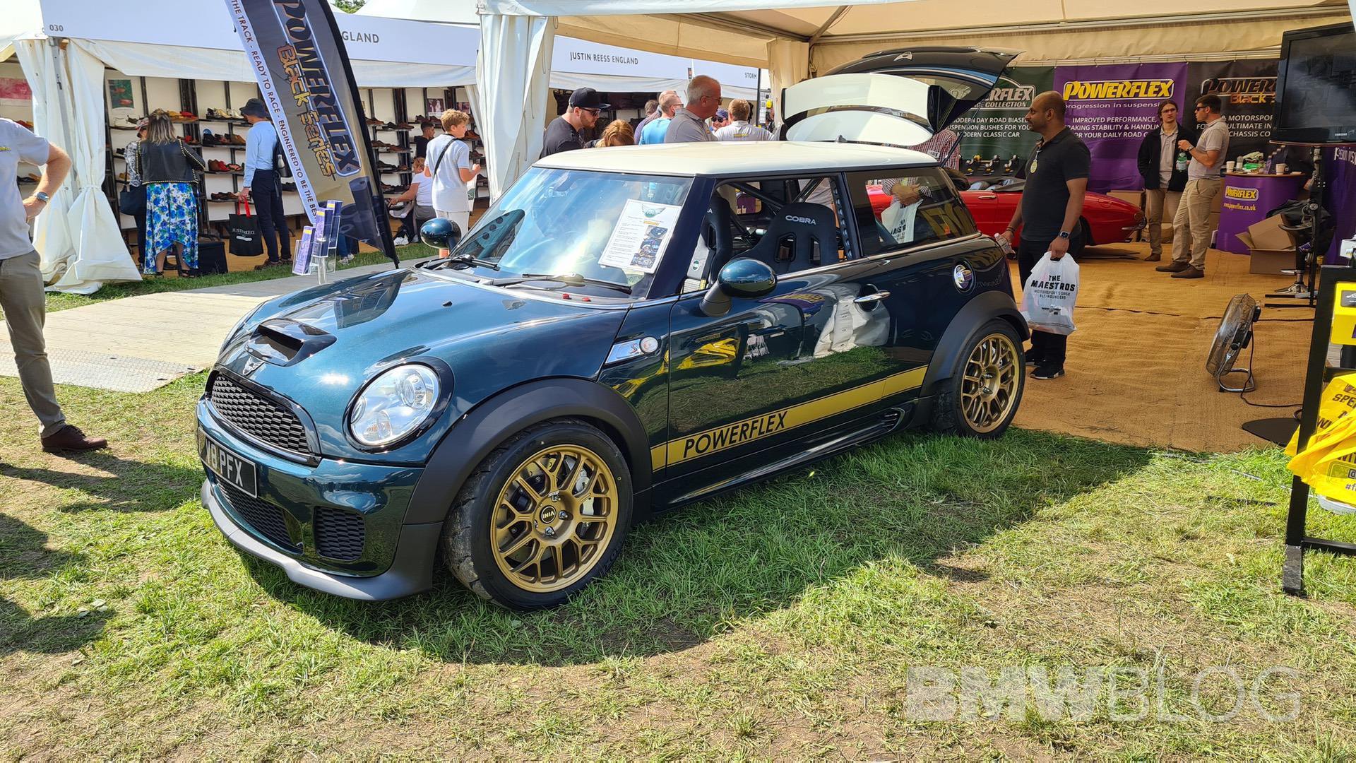 Mini v8 project unveiled at the 2021 goodwood festival of speed